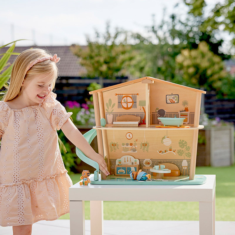 Hape Toys Hape Green Planet Tiger's Jungle House