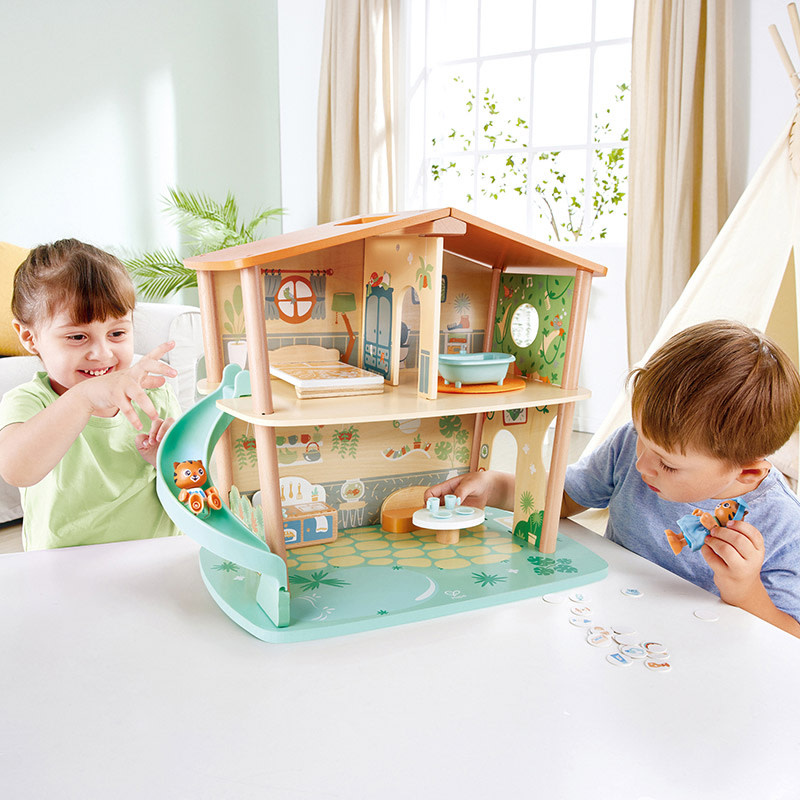 Hape Toys Hape Green Planet Tiger's Jungle House