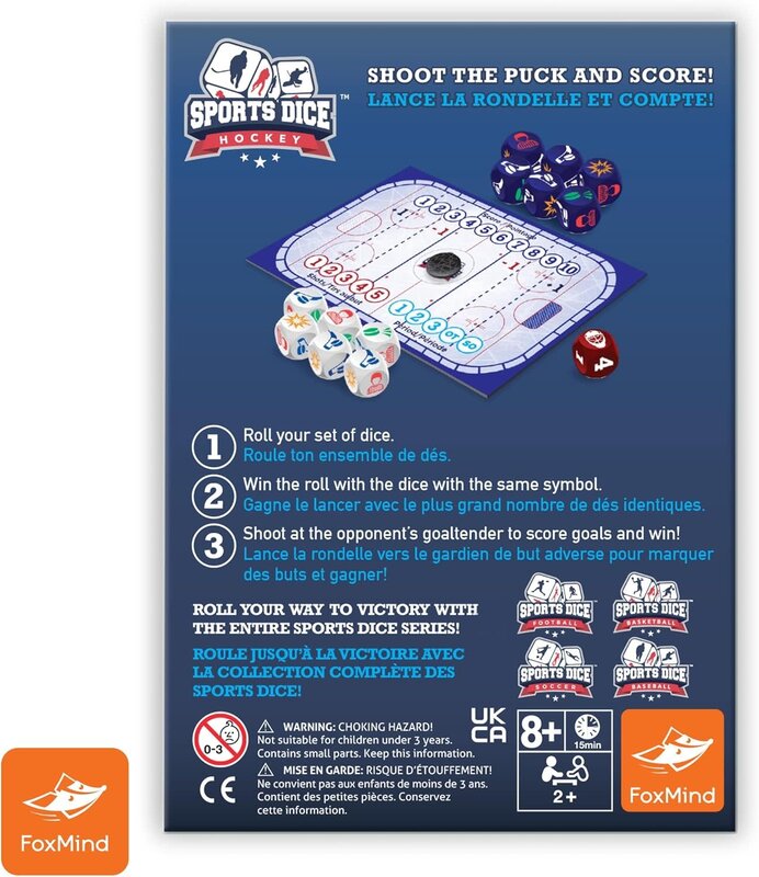 Foxmind Game Sports Dice Hockey