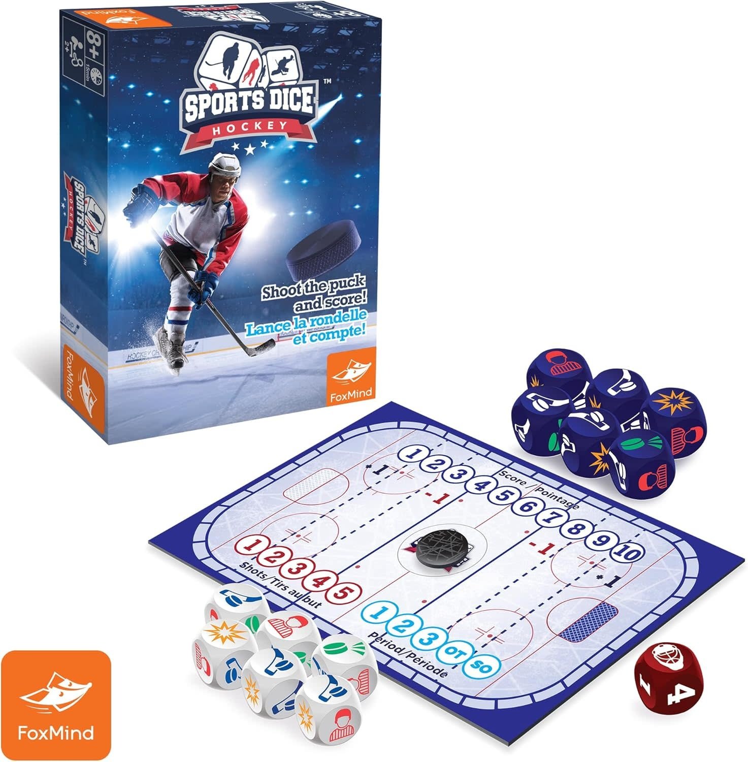 Foxmind Game Sports Dice Hockey