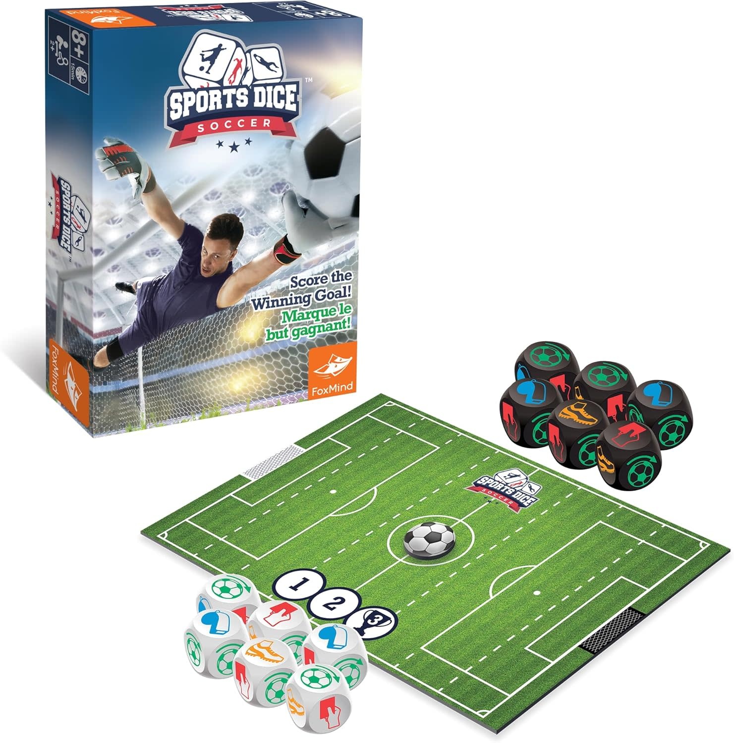 Foxmind Game Sports Dice Soccer