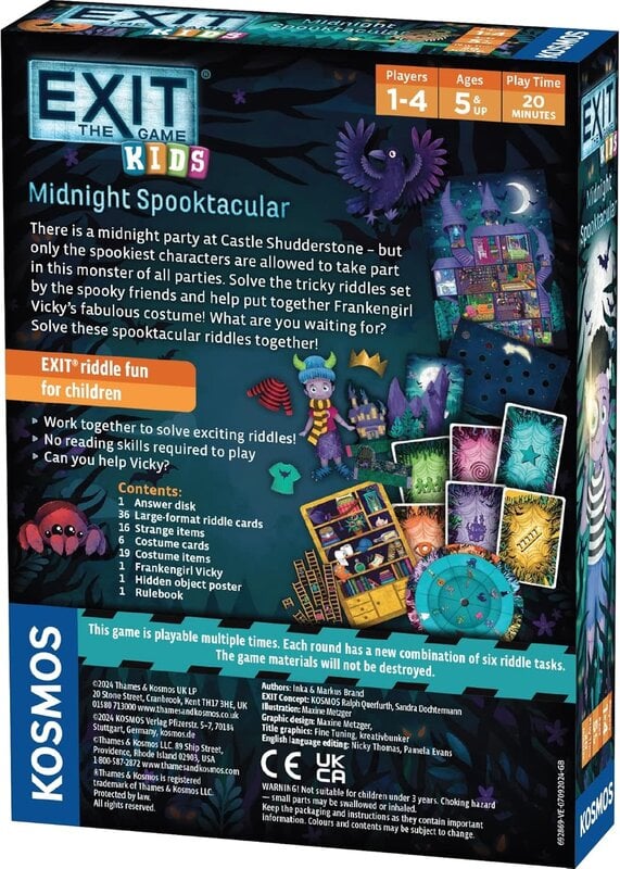 Exit Game Kids: Midnight Spooktacular