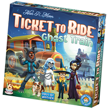 Days of Wonder Ticket to Ride Ghost Train Game