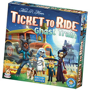 Days of Wonder Ticket to Ride Ghost Train Game