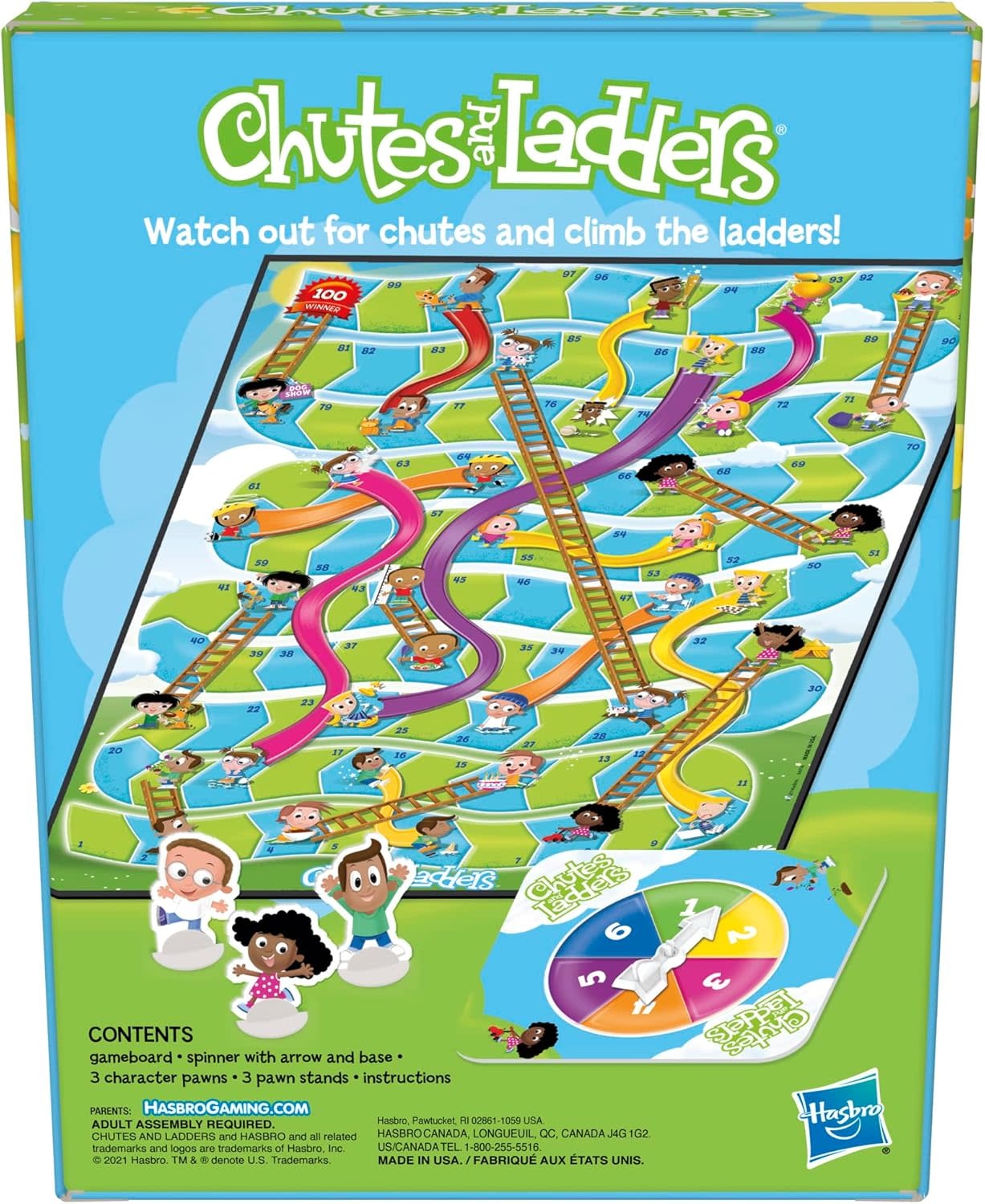Hasbro Hasbro Game Chutes & Ladders Refresh