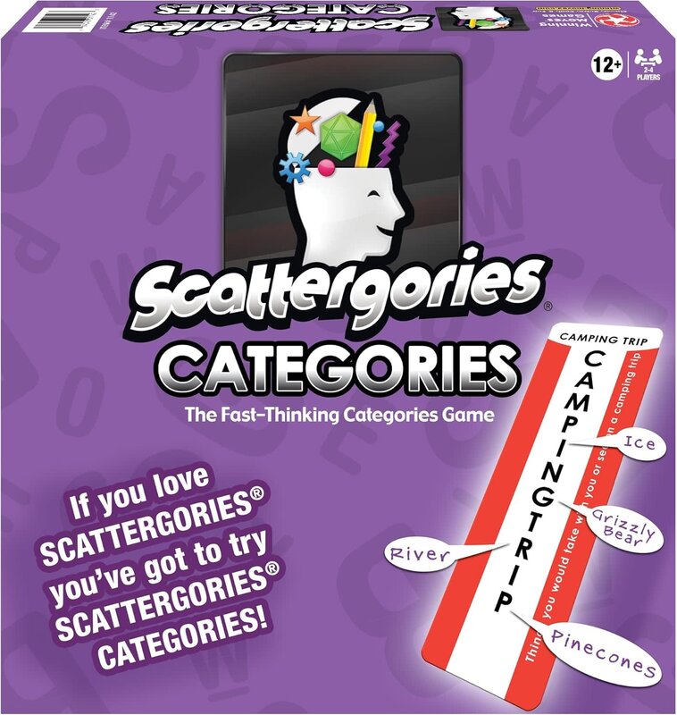 Scattergories Categories Game