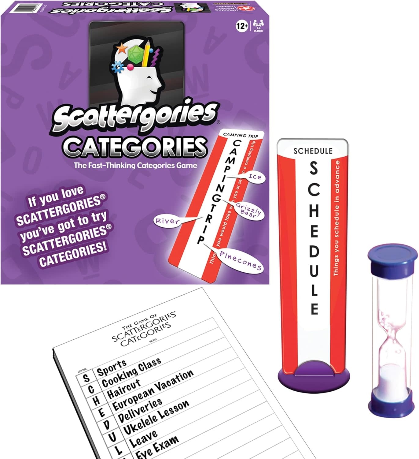 Scattergories Categories Game