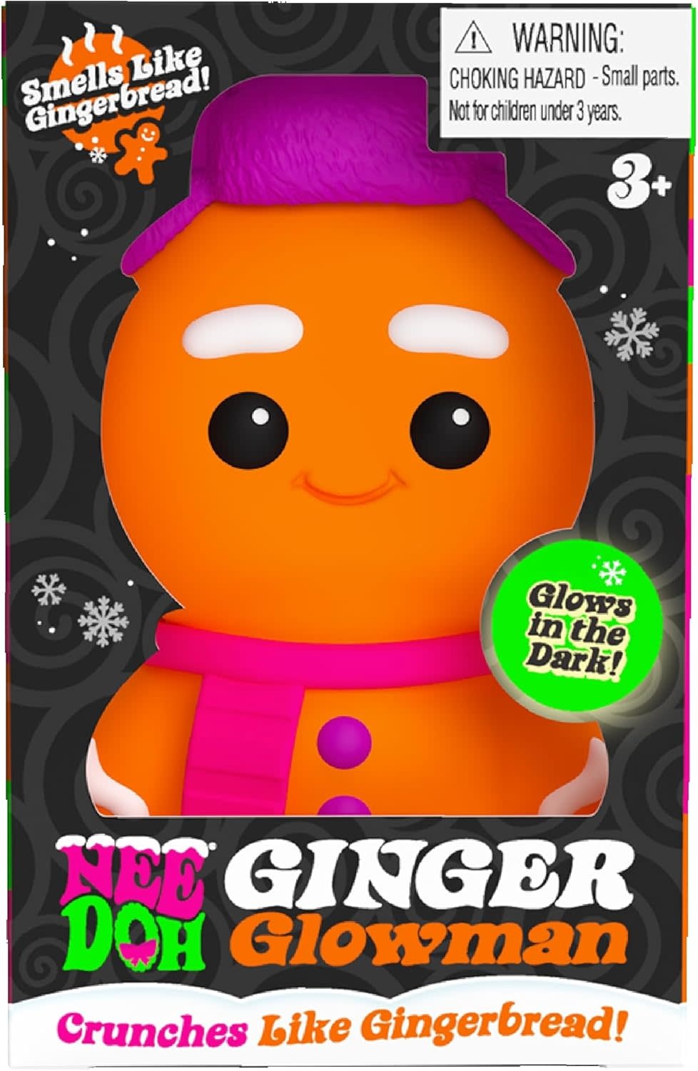Nee Doh Squishmas Ginger Glowman