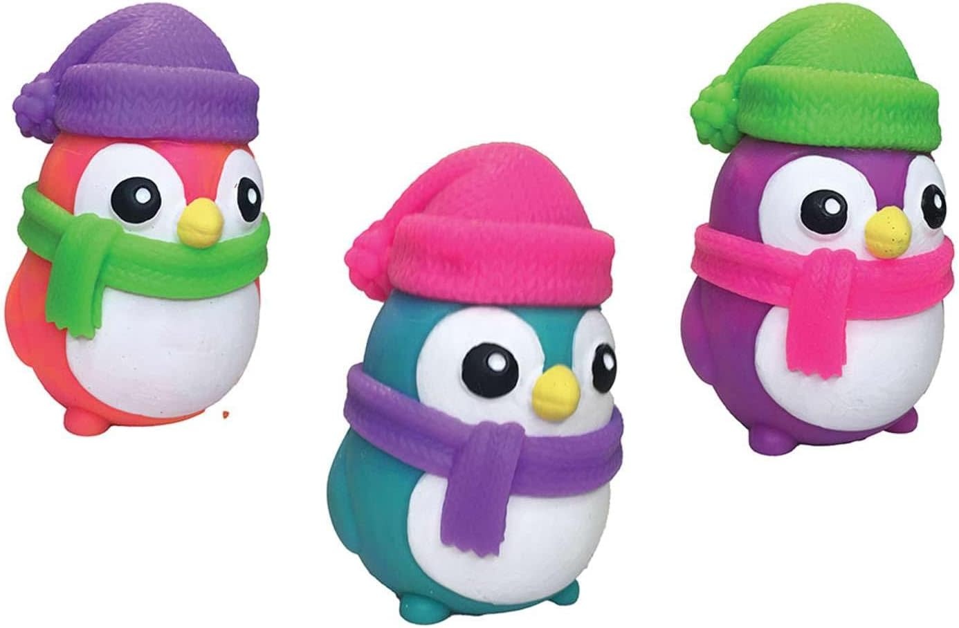 Nee Doh Squishmas Polar Glow Penguin