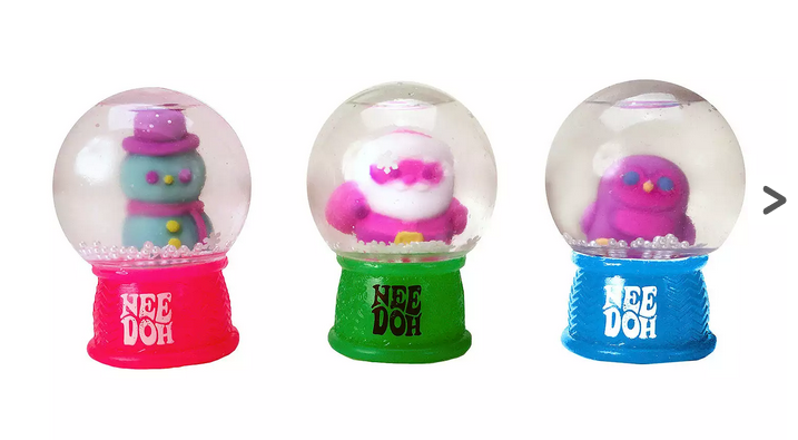 Nee Doh Squishmas Squish N Flow Snow Globe