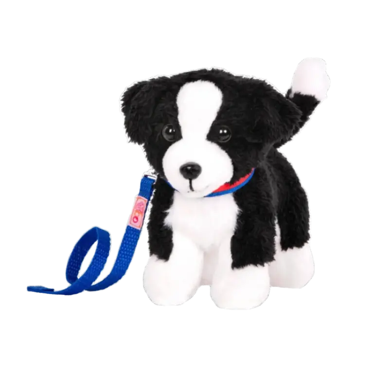 Our Generation Puppy Border Collie 6"