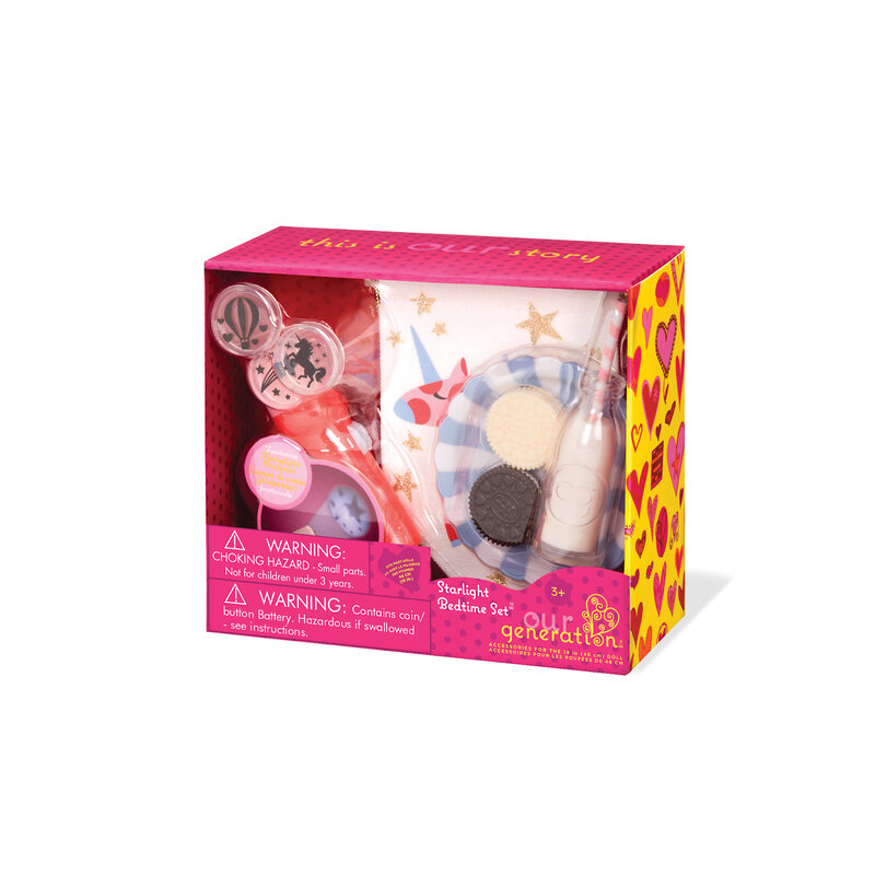 Our Generation Mini Accessories Starlight Bedtime Set