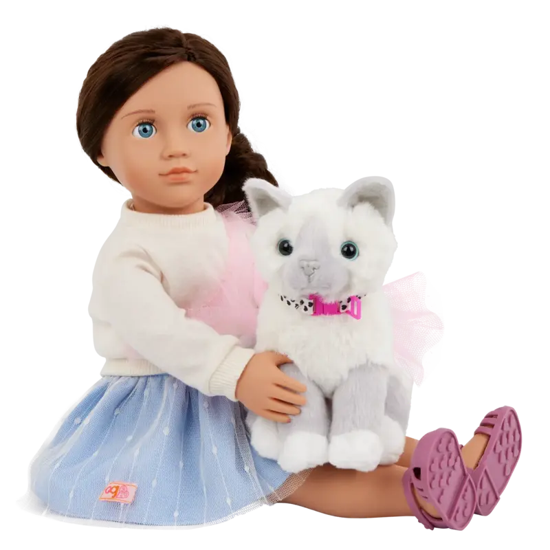 Our Generation Doll & Pet Mindy & Pepper Cat