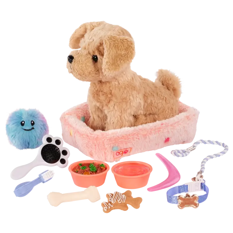 Our Generation Doll Accessories: Puppy Care & Play