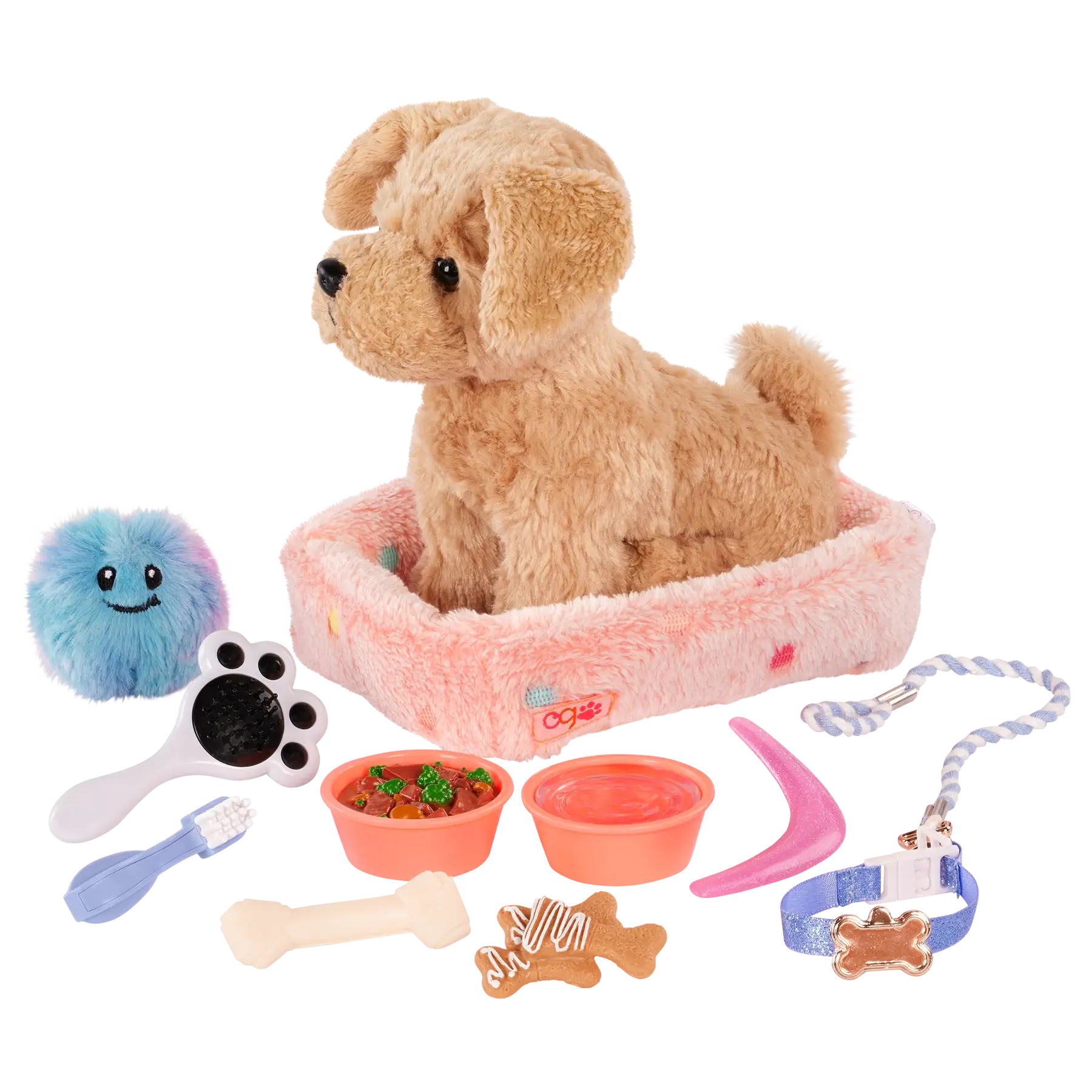 Our Generation Doll Accessories: Puppy Care & Play