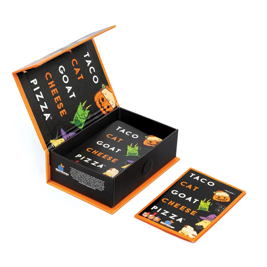 Blue Orange Taco Cat Goat Cheese Pizza Halloween Edition Game