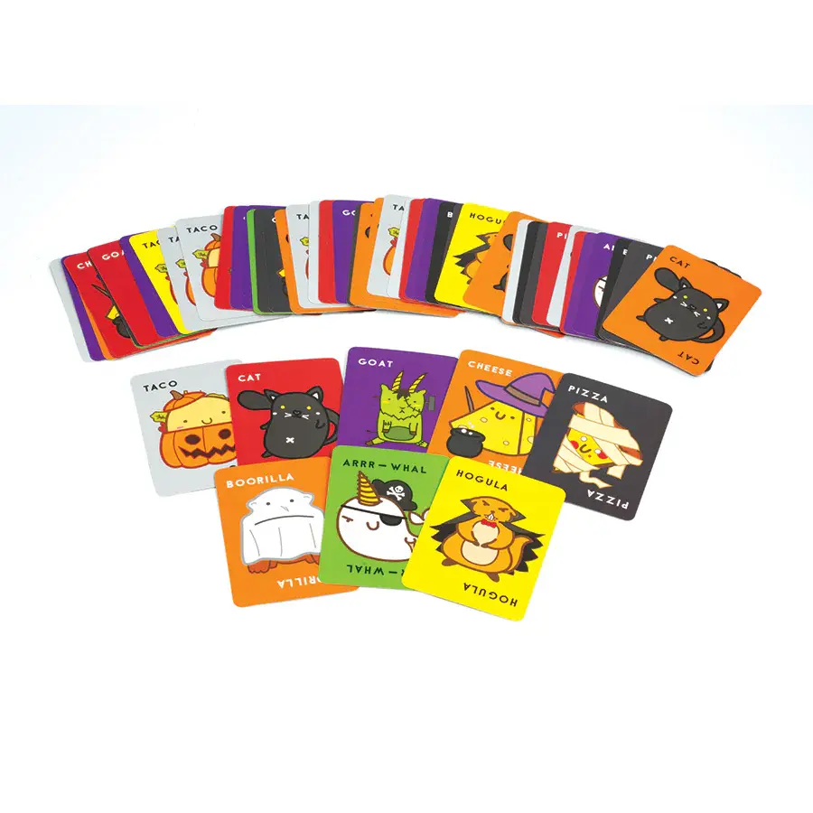 Blue Orange Taco Cat Goat Cheese Pizza Halloween Edition Game