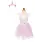 Great Pretenders Dreamy Unicorn Dress Iridescent/Pink with Headband Size 3-4