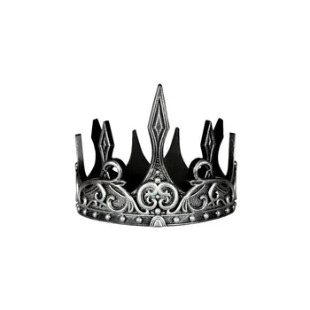 Great Pretenders Medieval Crown Silver/Black