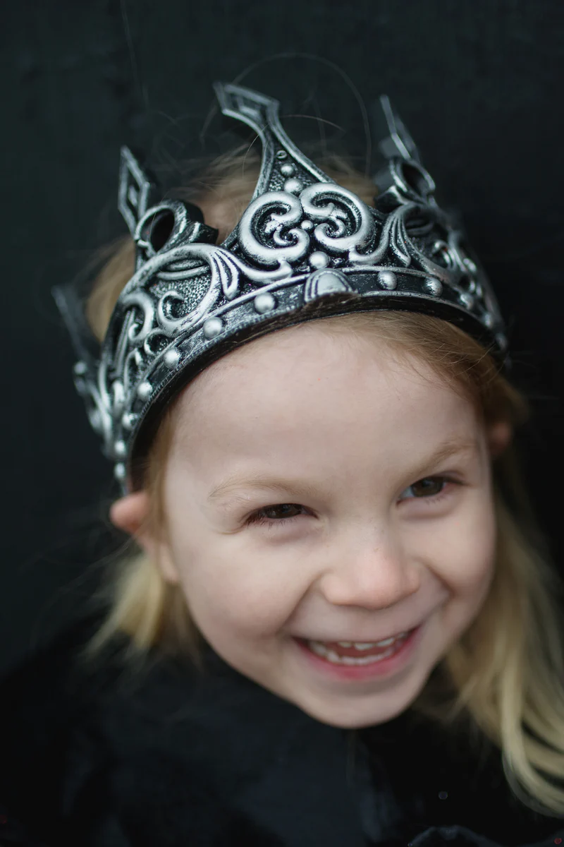 Great Pretenders Medieval Crown Silver/Black