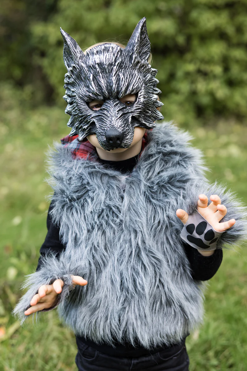 Great Pretenders Werewolf Mask, Black