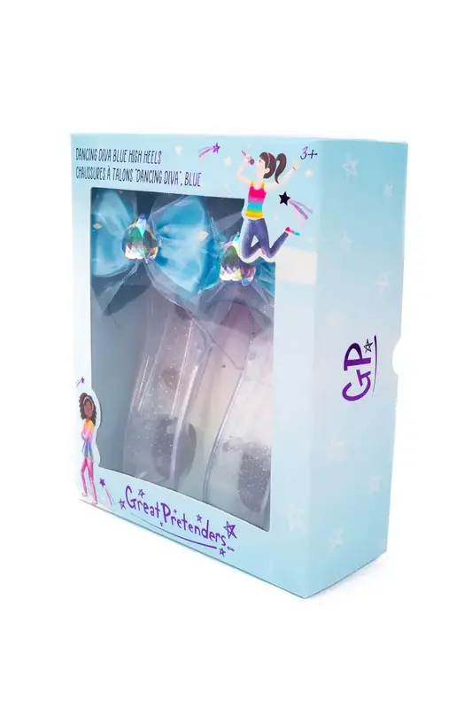 Great Pretenders Dancing Diva Blue High Heels