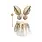 Great Pretenders Gracious Gold Sequins Skirt, Wings & Wand Size 4-6