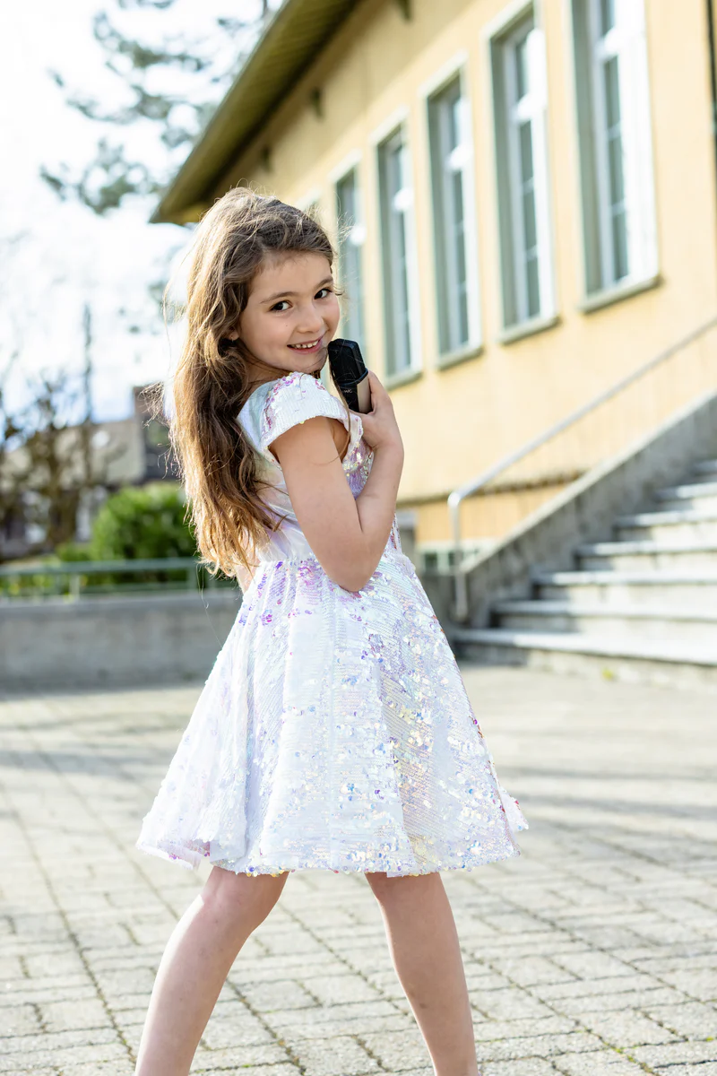 Great Pretenders Sequins Concert Queen Dress Size 7-8