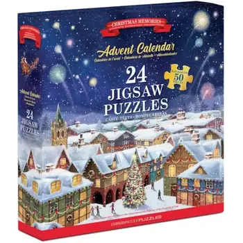 Eurographic Puzzle Advent Calendar 24 Christmas Memories