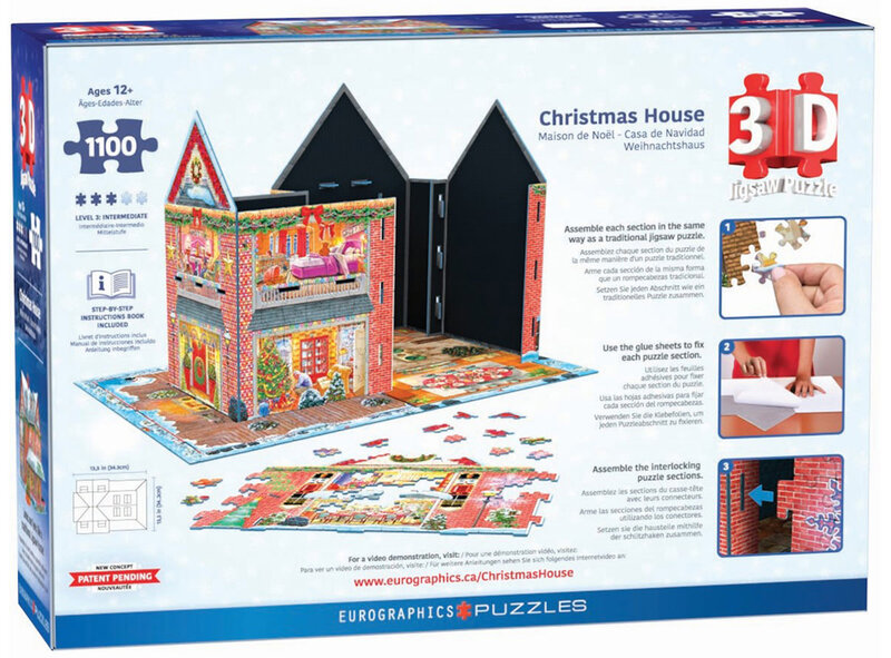 Eurographic 3D Puzzle Christmas House