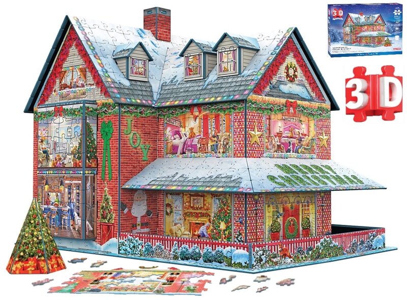 Eurographic 3D Puzzle Christmas House
