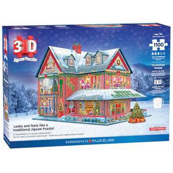 Eurographic 3D Puzzle Christmas House