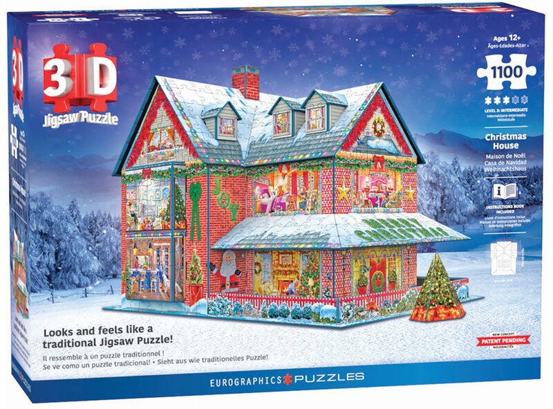 Eurographic 3D Puzzle Christmas House