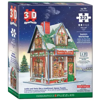 Eurographic 3D Puzzle Santa's Workshop