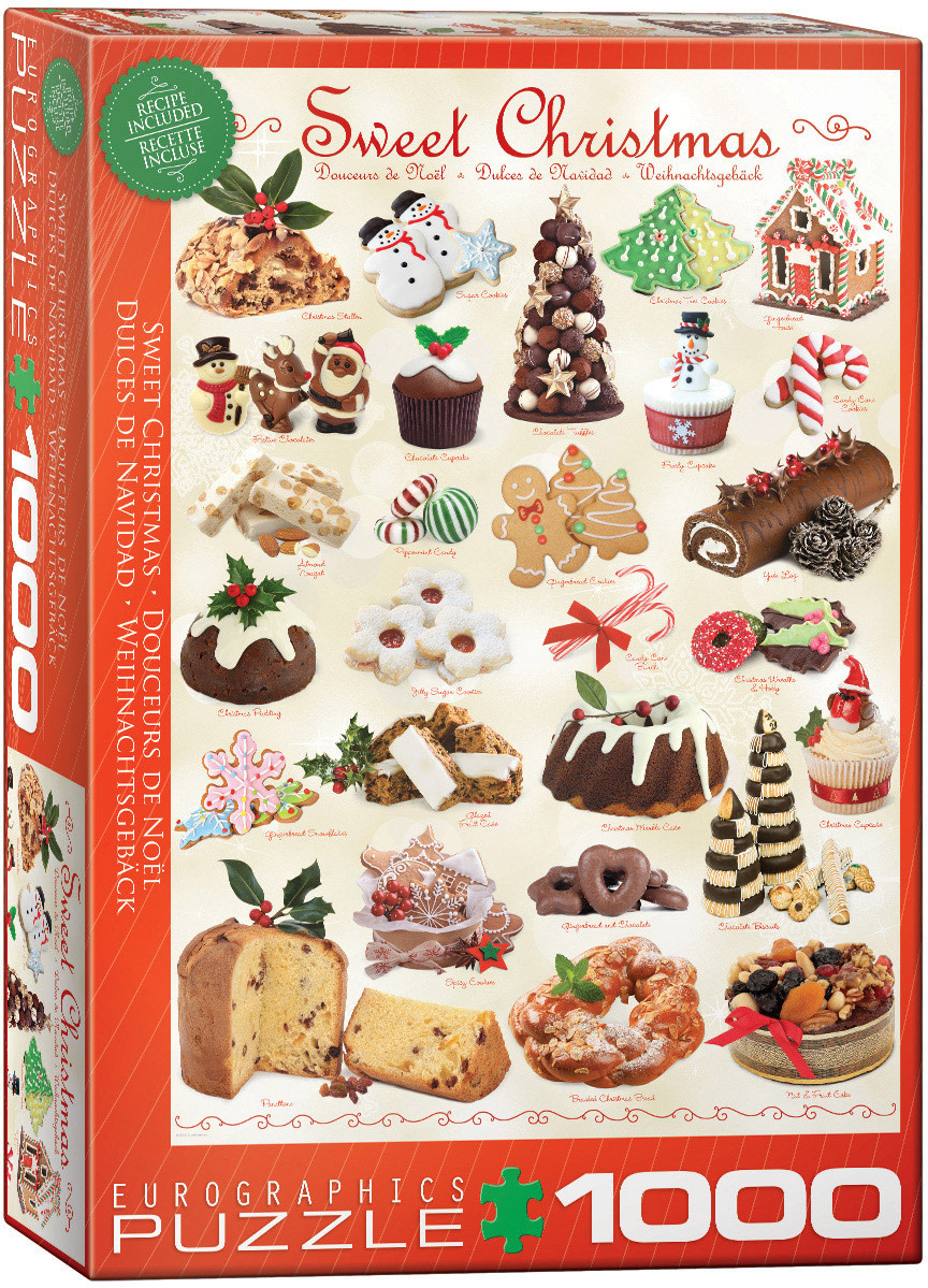 Eurographic Puzzle 1000pc Sweet Christmas