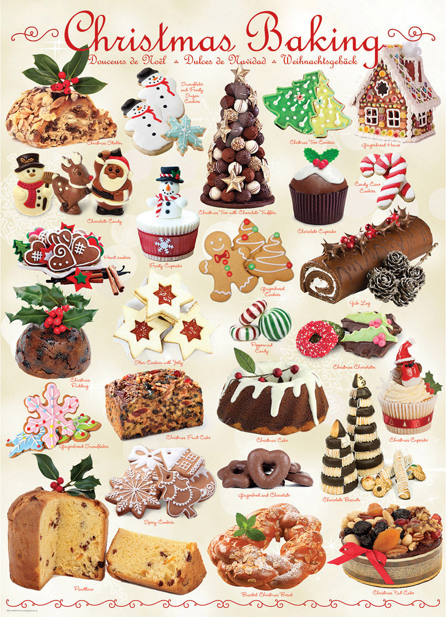 Eurographic Puzzle 1000pc Sweet Christmas