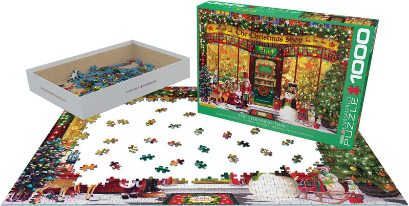 Eurographic Puzzle 1000pc The Christmas Shop