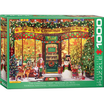 Eurographic Puzzle 1000pc The Christmas Shop