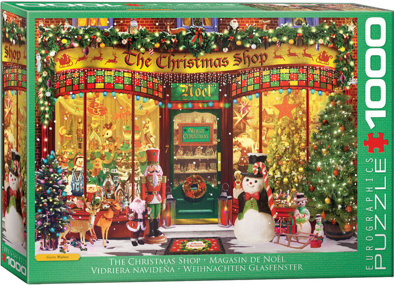 Eurographic Puzzle 1000pc The Christmas Shop