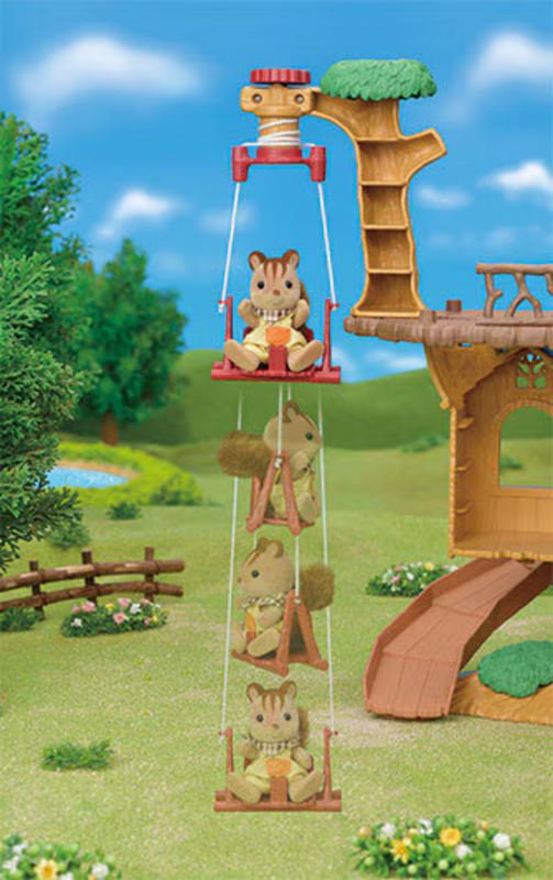 Calico Critters Calico Critters Adventure Tree House Gift Set
