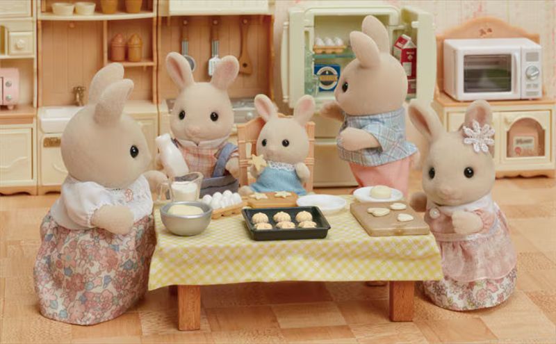 Calico Critters Calico Critters Family Milk Rabbit Family