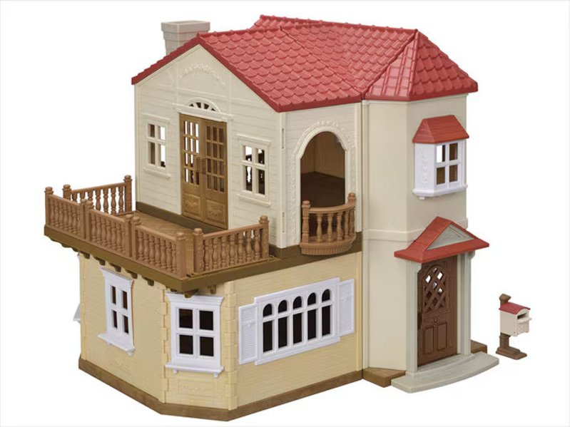 Calico Critters Calico Critters Red Roof Country Home Secret Attic Playroom