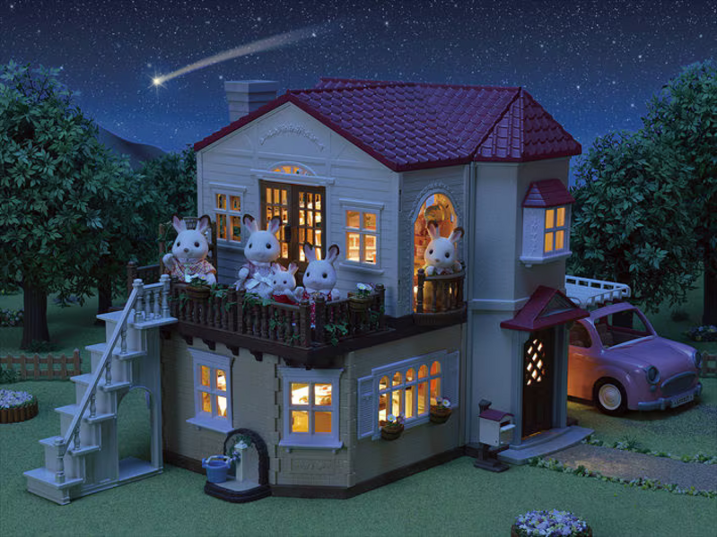 Calico Critters Calico Critters Red Roof Country Home Secret Attic Playroom