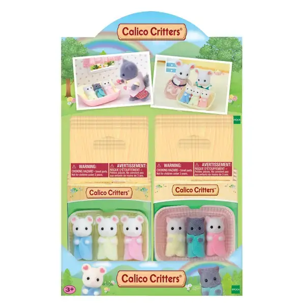 Calico Critters Calico Critters Triplets Assortment