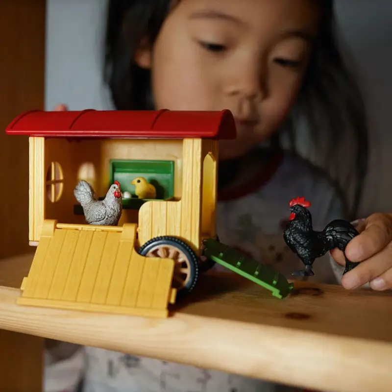 Schleich Schleich Farm World Mobile Chicken Coop