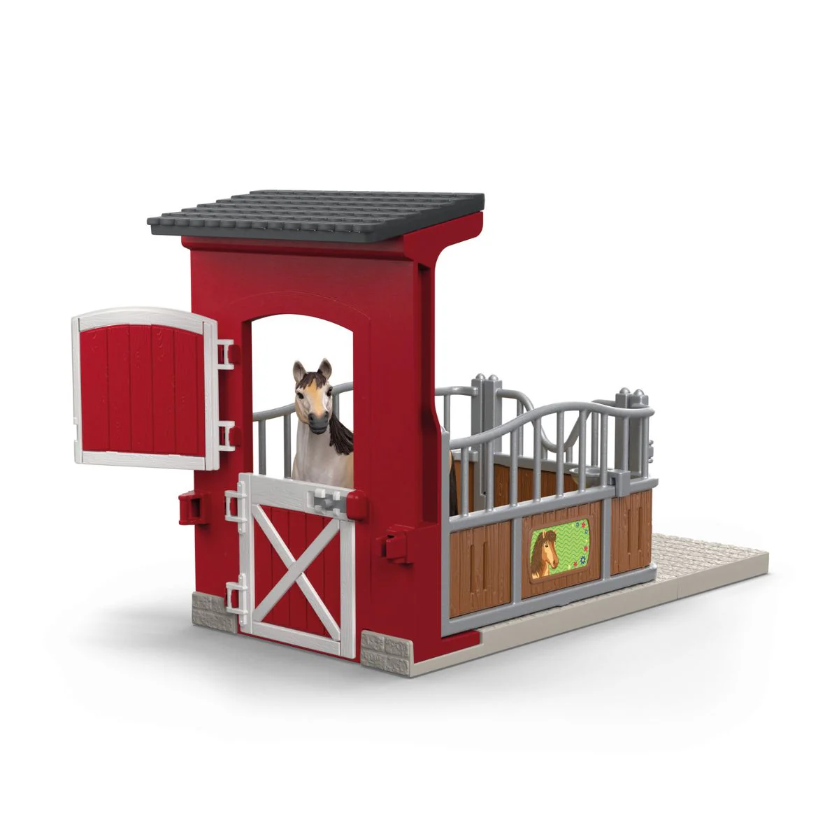 Schleich Schleich Farm World Ponybox with Mustang Mare