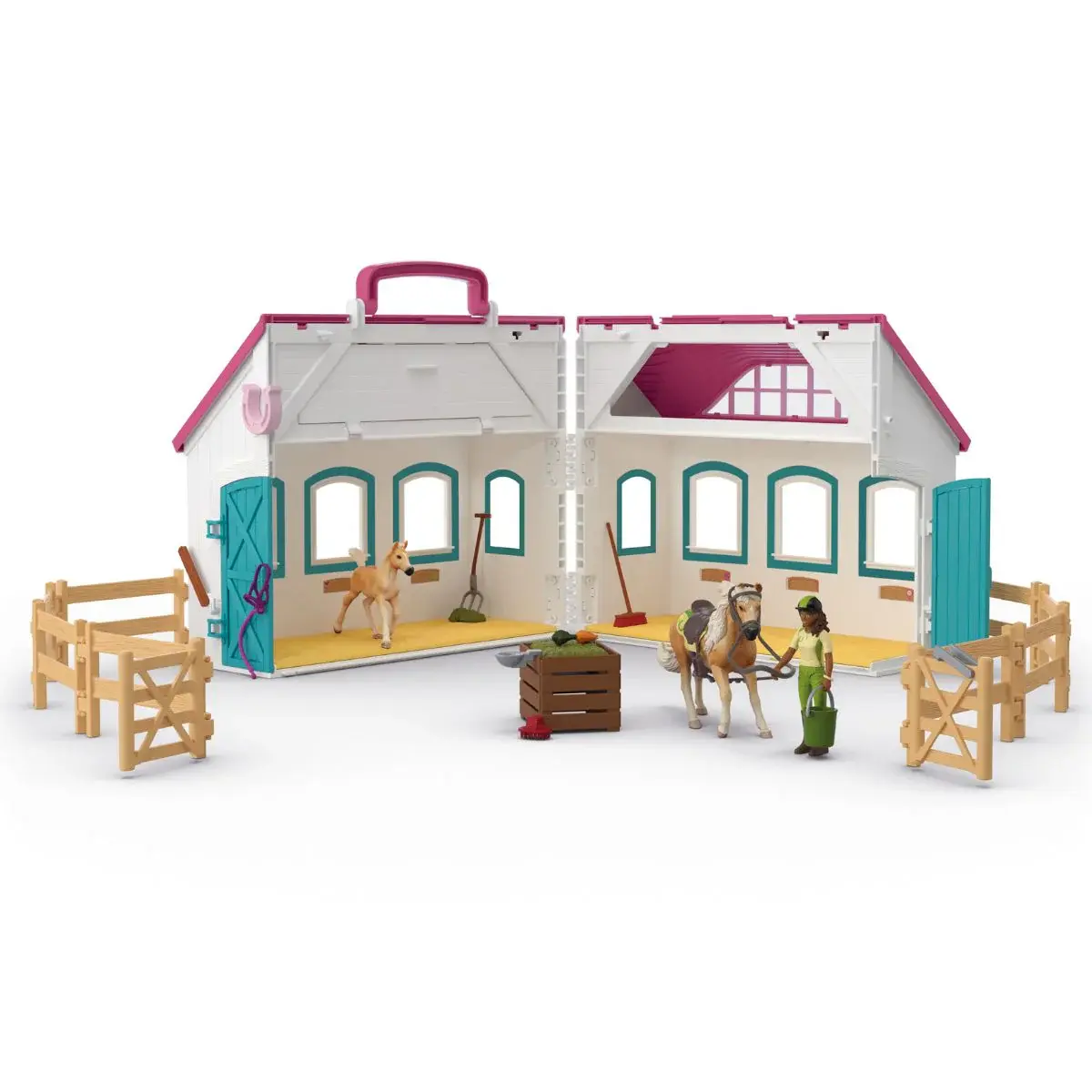 Schleich Schleich Horse Club Little Horseshoe Open Stable