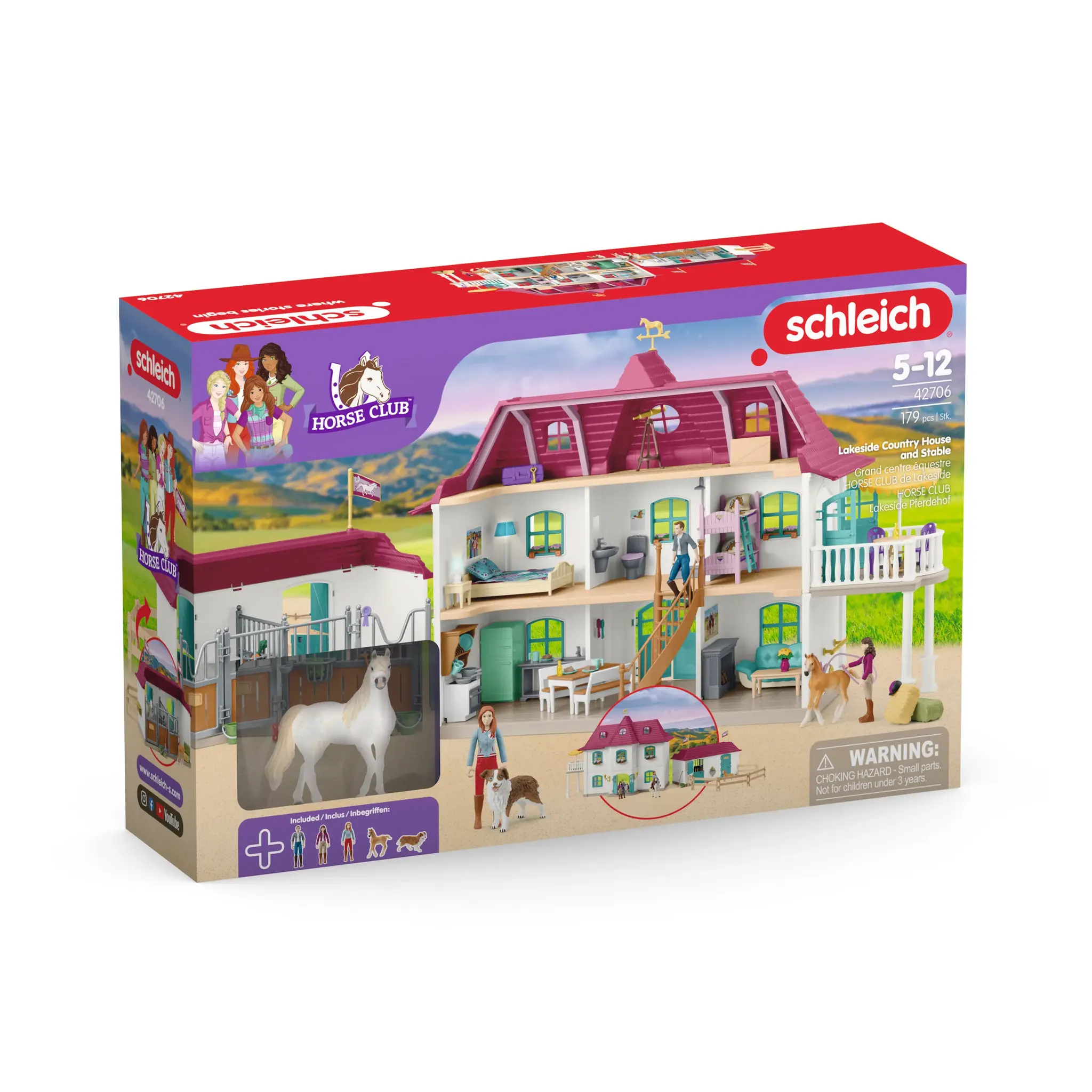 Schleich Horse Club Lakeside Country House and Stable