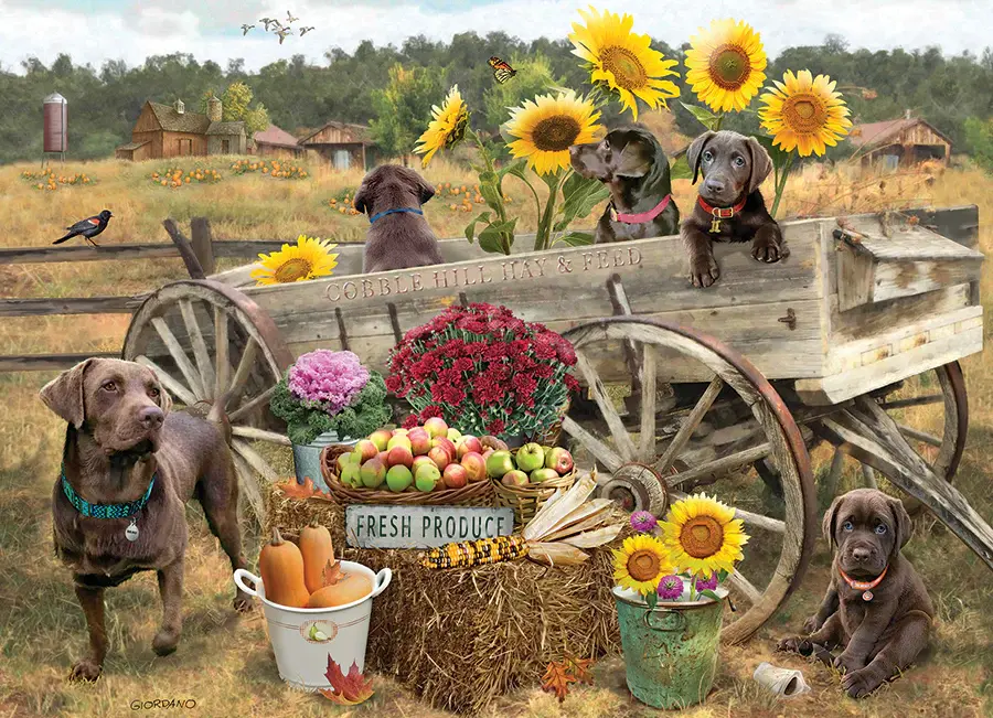 Cobble Hill Puzzles Cobble Hill Puzzle 500pc Choc Wagon