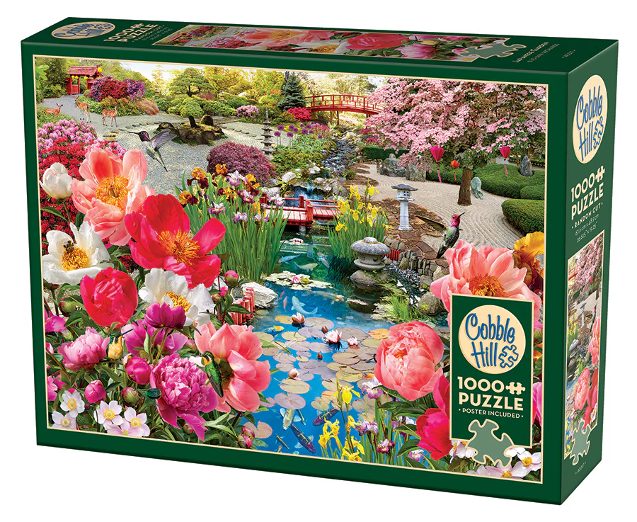 Cobble Hill Puzzles Cobble Hill Puzzle 1000pc Japanese Garden